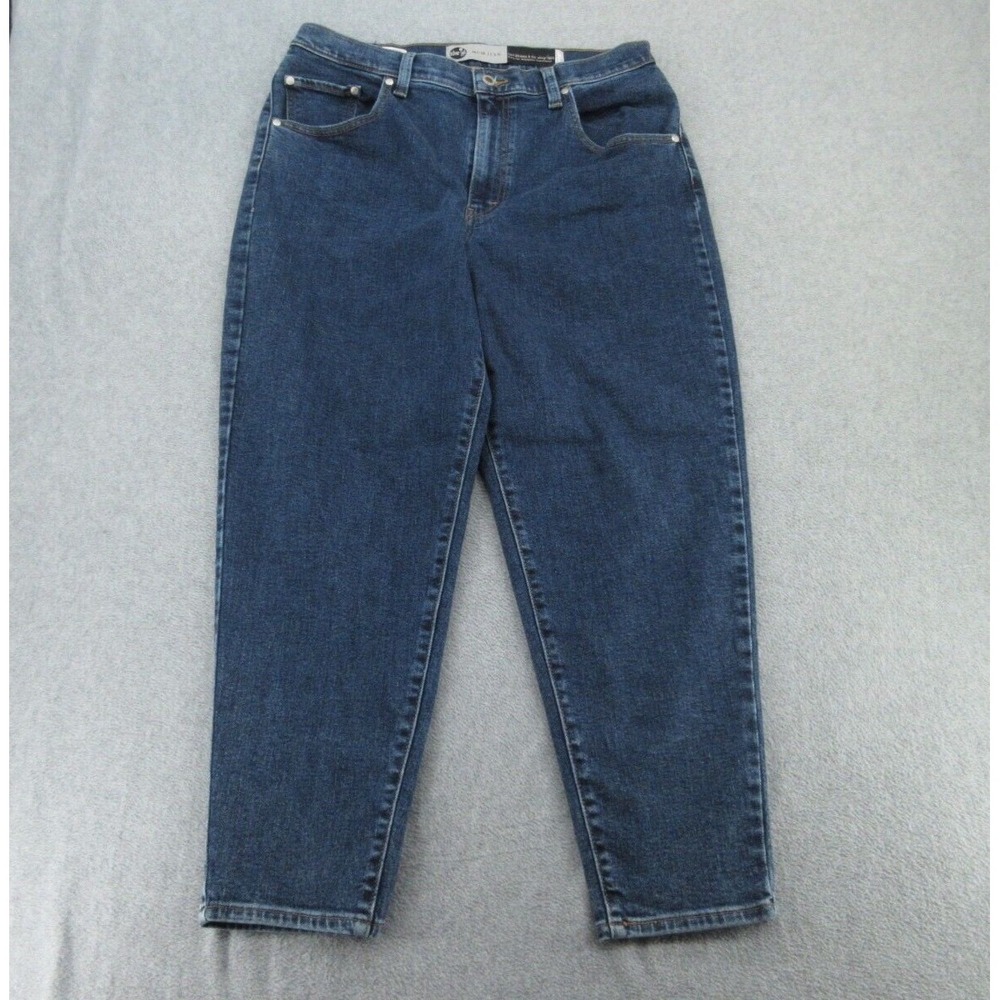 Levi's Women Jeans Mom Relaxed Indigo Blue SilverTab High Rise 32x27